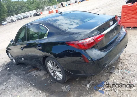 2019 Infiniti Q50 3.0T Luxe from USA, damaged, VIN JN1EV7AP3KM542591